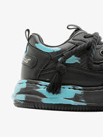 Colorful Graffiti Design Platform Sneakers