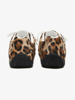 Leopard Print Racing Training Sneakers