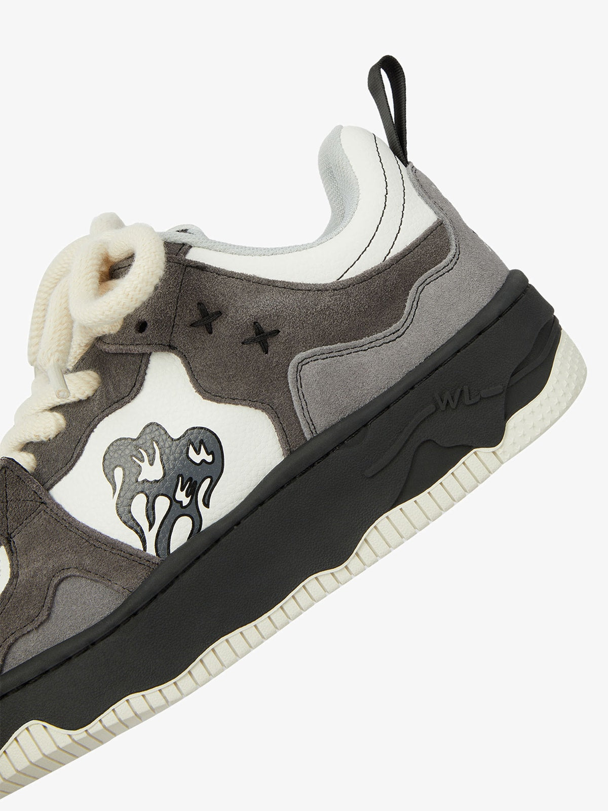 Monochrome Shadowwave Heavy-Duty Street Sneakers