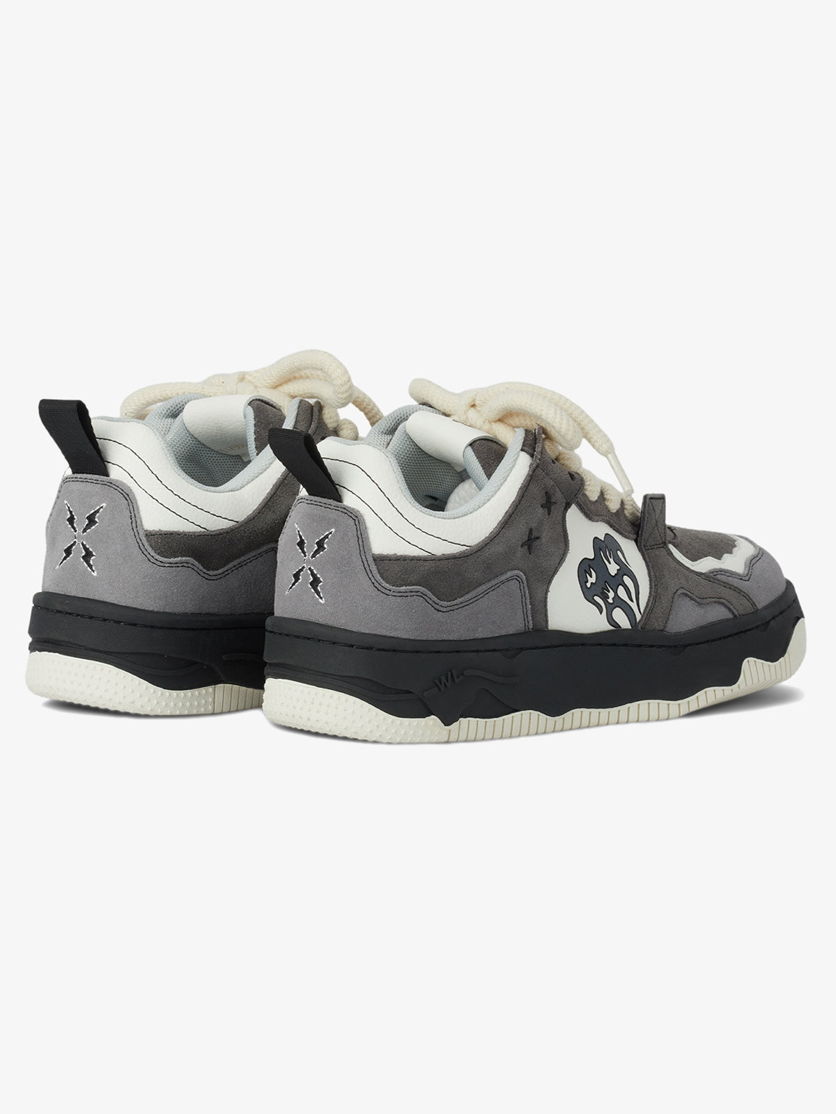 Monochrome Shadowwave Heavy-Duty Street Sneakers