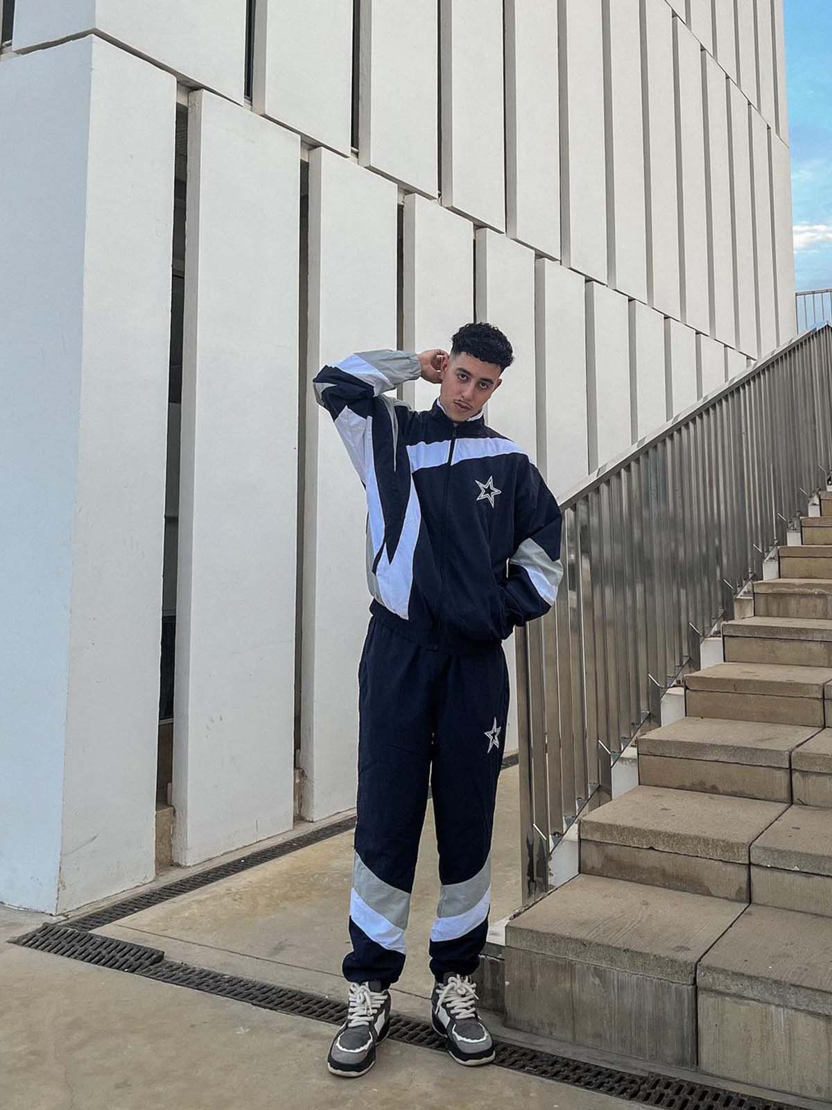 Monochrome Shadowwave Heavy-Duty Street Sneakers